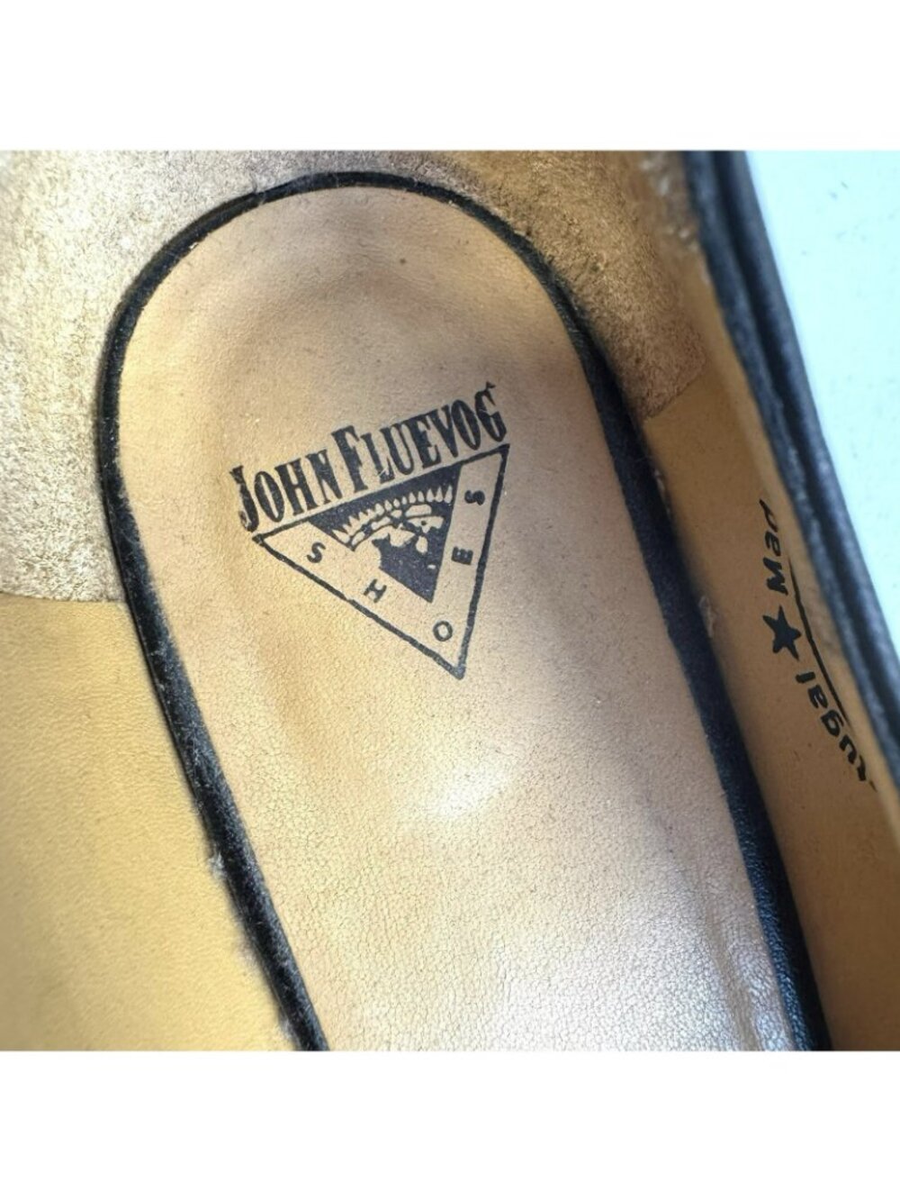 John Fluevog Truth Makena Key Ring Pump Black Shoes Womens Size 7 Low Heel - Picture 4 of 10
